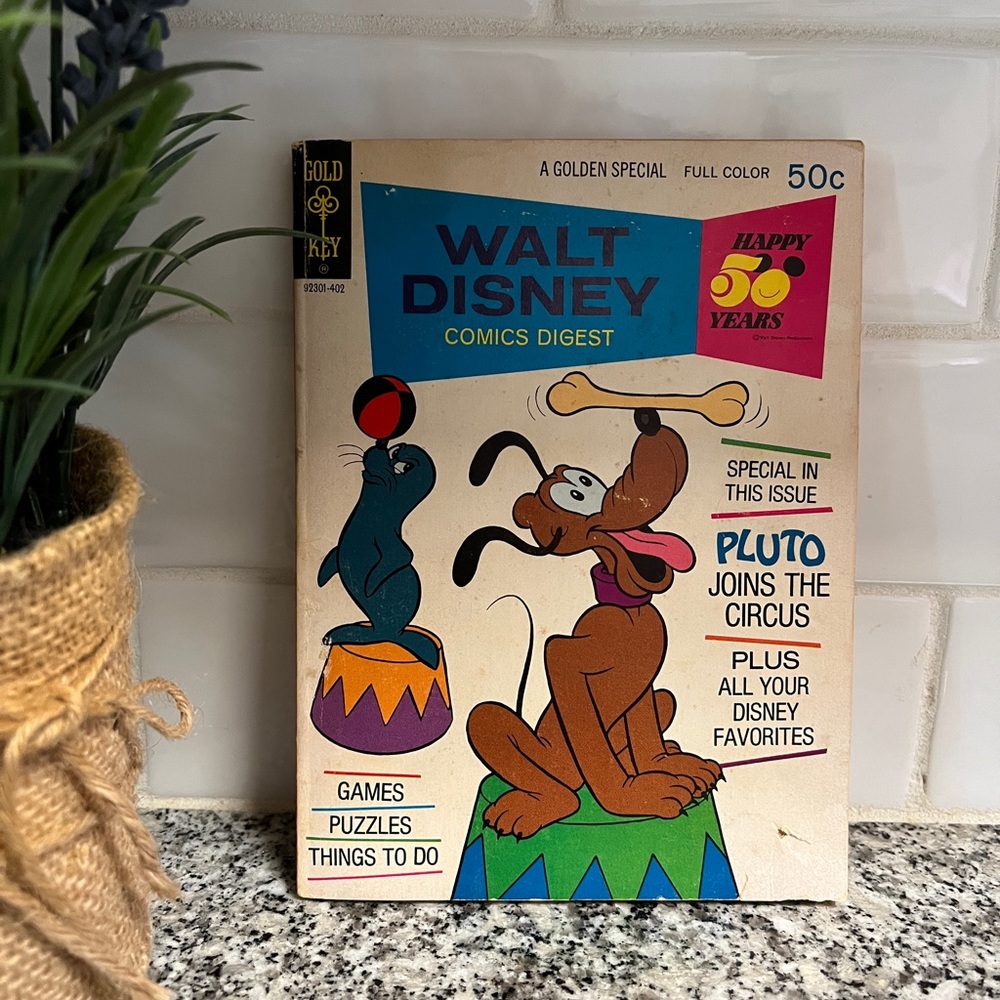 Vintage Walt Disney Comics Digest